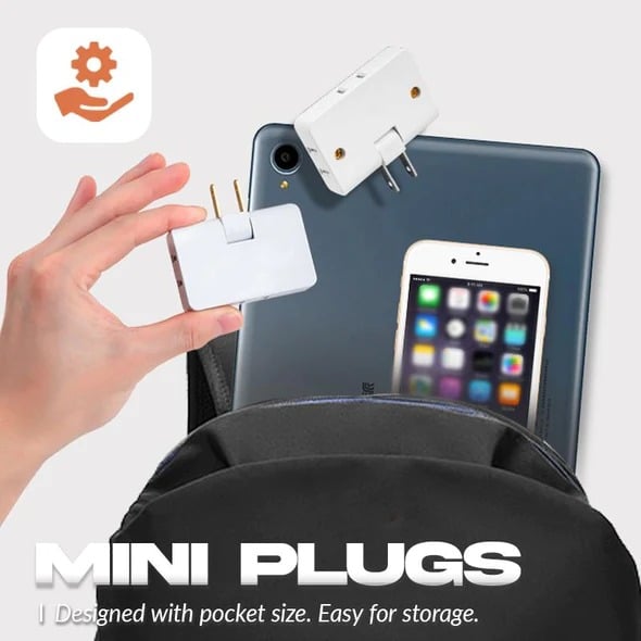 (🔥2025 Last Day Promotion - 49% off)2024-180 Degrees Rotatable Socket Converter