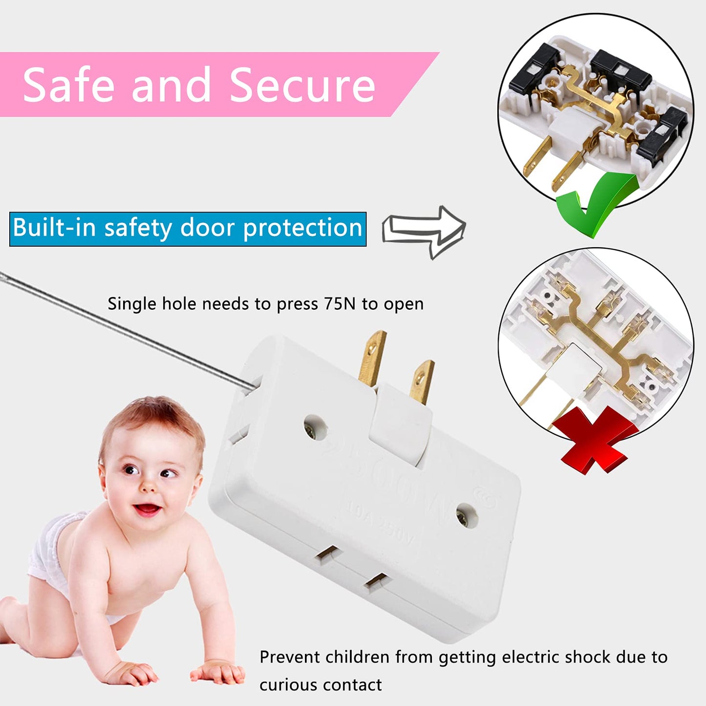 (🔥2025 Last Day Promotion - 49% off)2024-180 Degrees Rotatable Socket Converter