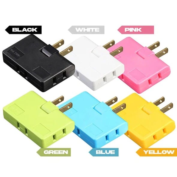 (🔥2025 Last Day Promotion - 49% off)2024-180 Degrees Rotatable Socket Converter