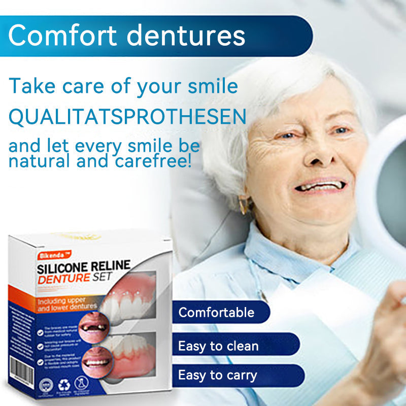 Bikenda™ Silicone Denture Reline Set (ADA Certified) 🍀