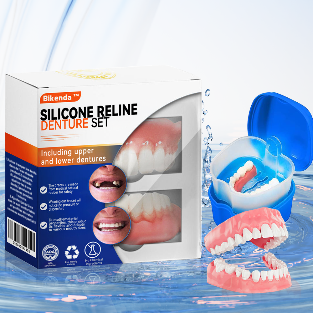 Bikenda™ Silicone Denture Reline Set (ADA Certified) 🍀