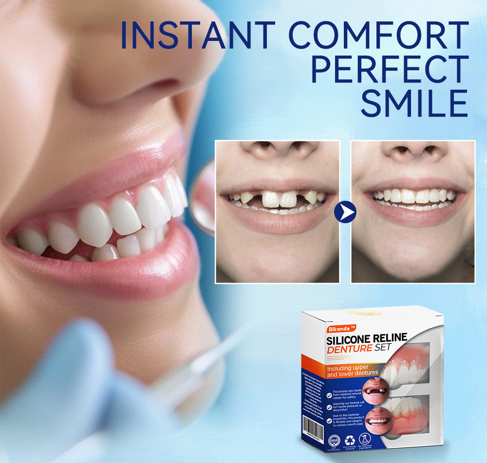 Bikenda™ Silicone Denture Reline Set (ADA Certified) 🍀