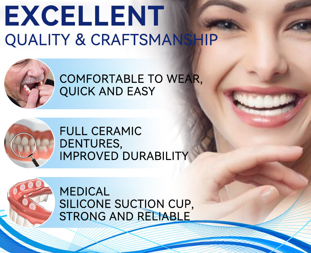 Bikenda™ Silicone Denture Reline Set (ADA Certified) 🍀
